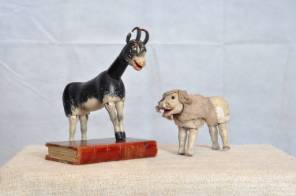 Two late 19th Century German articulated Circus Animals